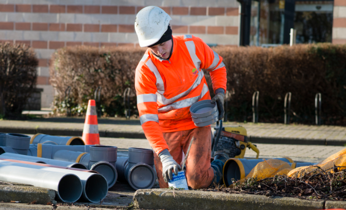 Raccordement au réseau d'égouttage communal